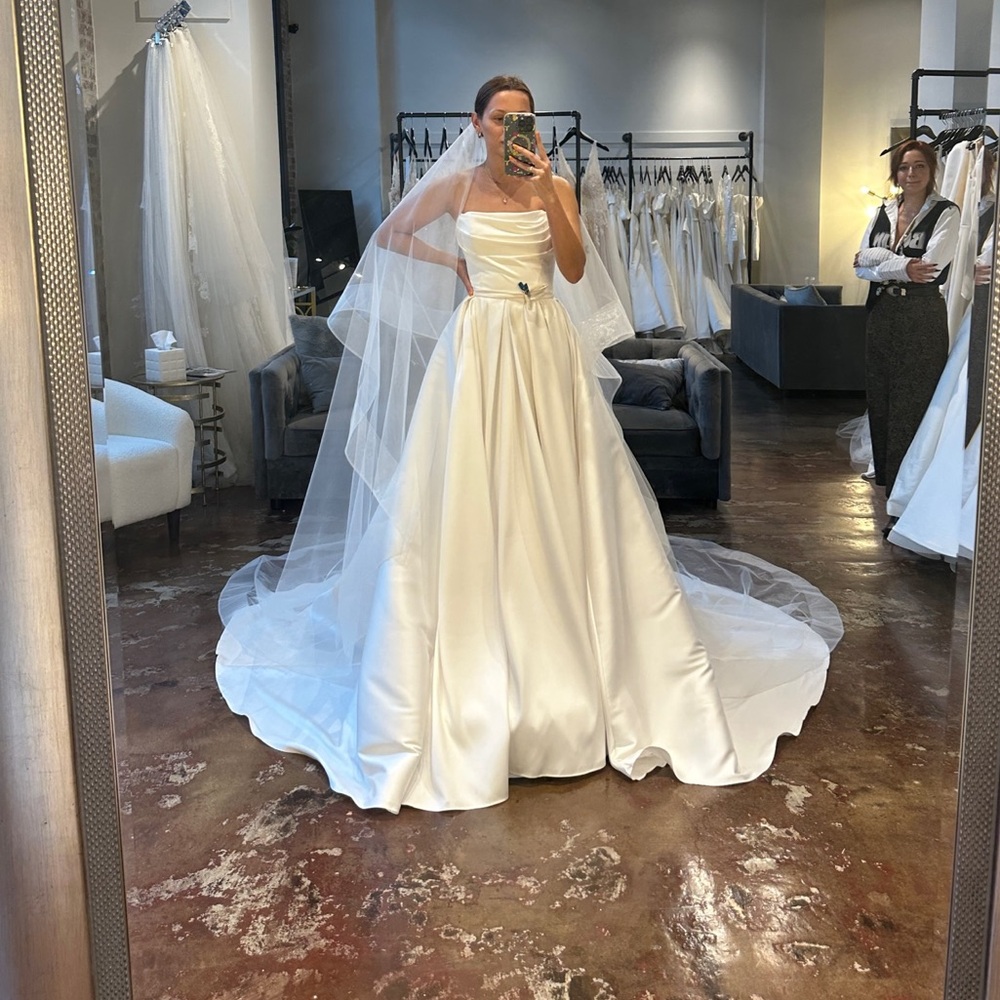 NWT: Ivory Mikado Bridal Skirt